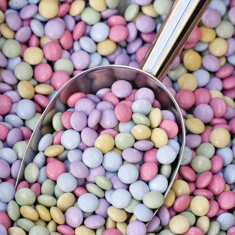 Bio-Schokolinsen bunt MINI (vegan) – Erhältlich bei Kornkiste, der nachhaltigen Unverpackt-Online-Foodcoop. Bio, plastikfrei und ökologisch verpackt im praktischen Mehrweg-Großgebinde. Lose und ressourcenschonend für gemeinschaftliches, bewusstes Einkaufen. Jetzt online bestellen!