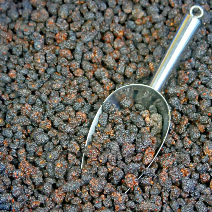 Bio-Maulbeeren dunkel – Erhältlich bei Kornkiste, der nachhaltigen Unverpackt-Online-Foodcoop. Bio, plastikfrei und ökologisch verpackt im praktischen Mehrweg-Großgebinde. Lose und ressourcenschonend für gemeinschaftliches, bewusstes Einkaufen. Jetzt online bestellen!