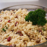 Bio-Couscous – Erhältlich bei Kornkiste, der nachhaltigen Unverpackt-Online-Foodcoop. Bio, plastikfrei und ökologisch verpackt im praktischen Mehrweg-Großgebinde. Lose und ressourcenschonend für gemeinschaftliches, bewusstes Einkaufen. Jetzt online bestellen!