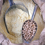 Bio-Kichererbsen Mehl – Erhältlich bei Kornkiste, der nachhaltigen Unverpackt-Online-Foodcoop. Bio, plastikfrei und ökologisch verpackt im praktischen Mehrweg-Großgebinde. Lose und ressourcenschonend für gemeinschaftliches, bewusstes Einkaufen. Jetzt online bestellen!