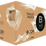 BlackSatino - Kompakt Toilettenpapierrollen (XXL)