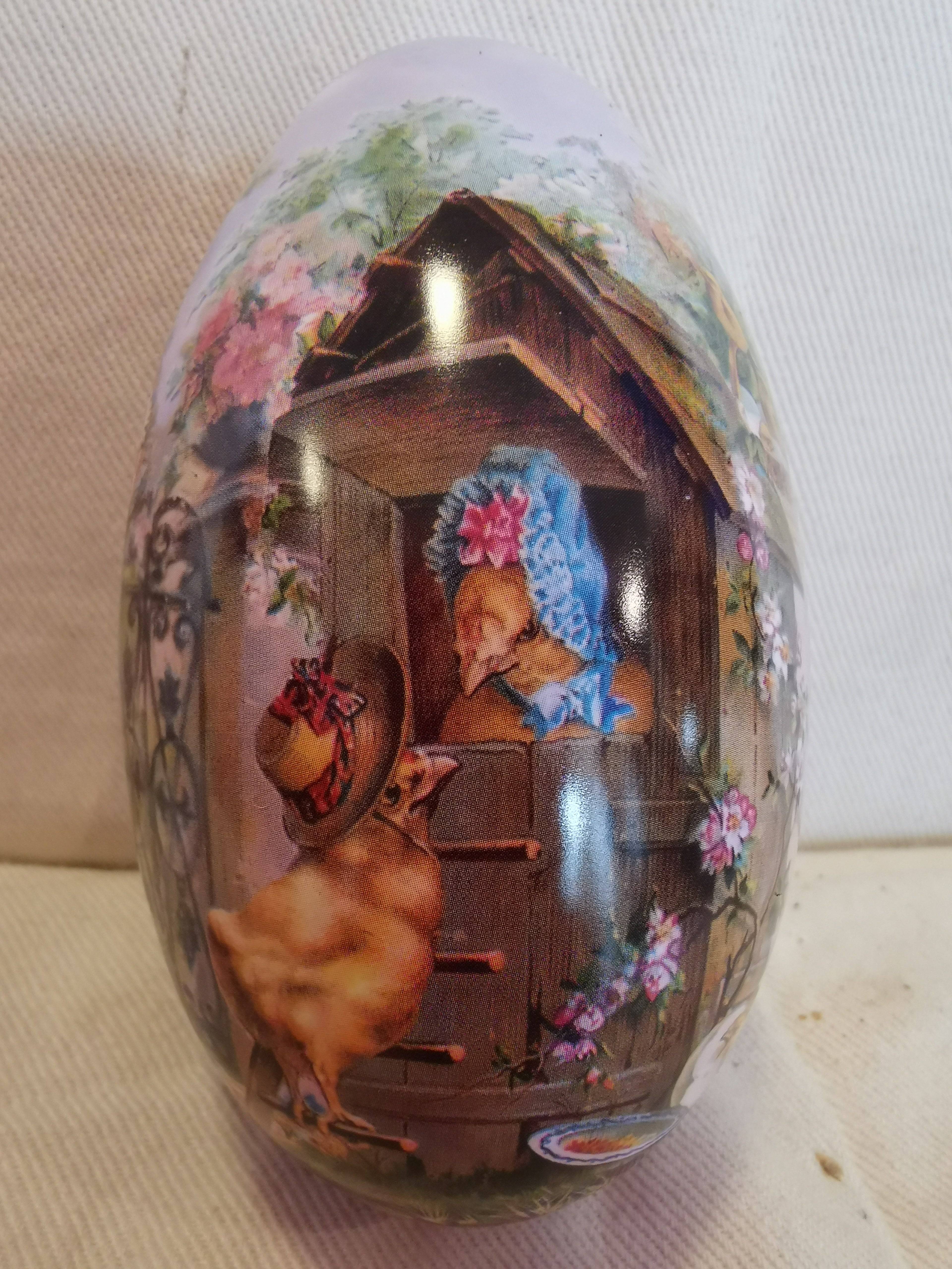 Ostern Osterei Füllei Metall "Küken"
