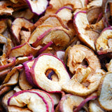 Bio-Apfelringe – Erhältlich bei Kornkiste, der nachhaltigen Unverpackt-Online-Foodcoop. Bio, plastikfrei und ökologisch verpackt im praktischen Mehrweg-Großgebinde. Lose und ressourcenschonend für gemeinschaftliches, bewusstes Einkaufen. Jetzt online bestellen!