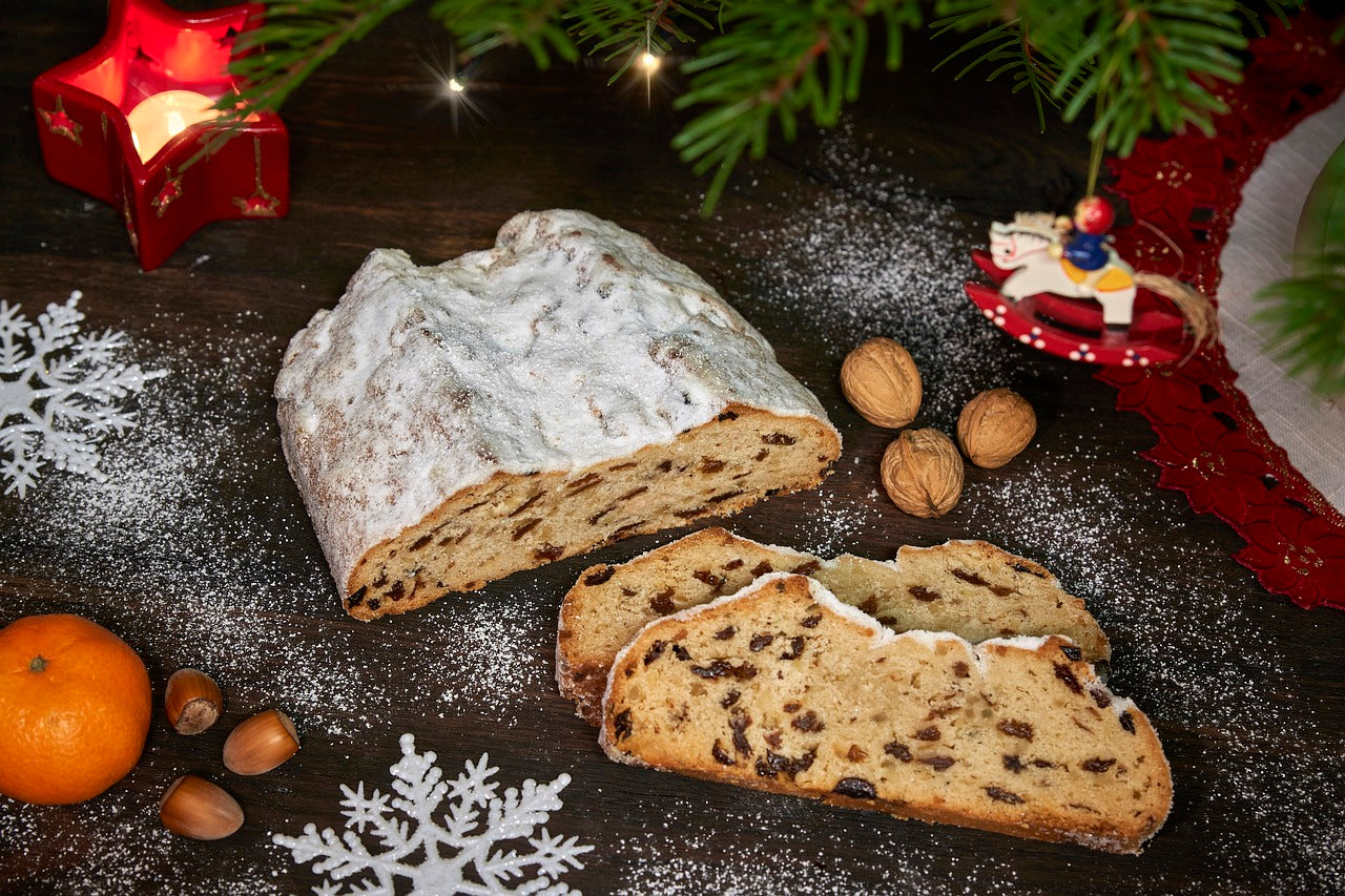 Veganer Stollen aus günstigen Bio-Zutaten – nachhaltig, unverpackt und umweltfreundlich genießen