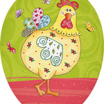 Osterei Füllei Huhn 9cm