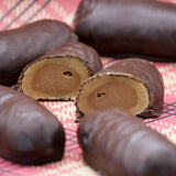 Bio-Schoko-Baumstämme (Nougat/Marzipan) von rosmarin BIOBACK