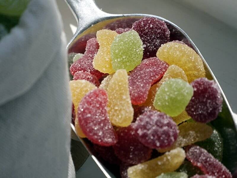 Bio-Fruchtgummis Gelee-Früchte (vegan) – Erhältlich bei Kornkiste, der nachhaltigen Unverpackt-Online-Foodcoop. Bio, plastikfrei und ökologisch verpackt im praktischen Mehrweg-Großgebinde. Lose und ressourcenschonend für gemeinschaftliches, bewusstes Einkaufen. Jetzt online bestellen!