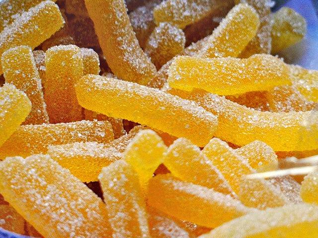 Bio-Fruchtgummis saure Pommes (vegan) – Erhältlich bei Kornkiste, der nachhaltigen Unverpackt-Online-Foodcoop. Bio, plastikfrei und ökologisch verpackt im praktischen Mehrweg-Großgebinde. Lose und ressourcenschonend für gemeinschaftliches, bewusstes Einkaufen. Jetzt online bestellen!