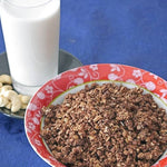 Bio-Müsli Schoko-Crunchy (vegan) – Erhältlich bei Kornkiste, der nachhaltigen Unverpackt-Online-Foodcoop. Bio, plastikfrei und ökologisch verpackt im praktischen Mehrweg-Großgebinde. Lose und ressourcenschonend für gemeinschaftliches, bewusstes Einkaufen. Jetzt online bestellen!