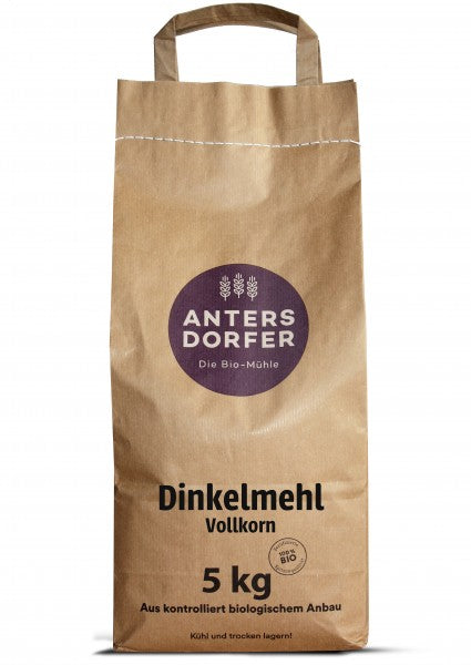 5 kg Sack Bio-Dinkel Mehl Vollkorn