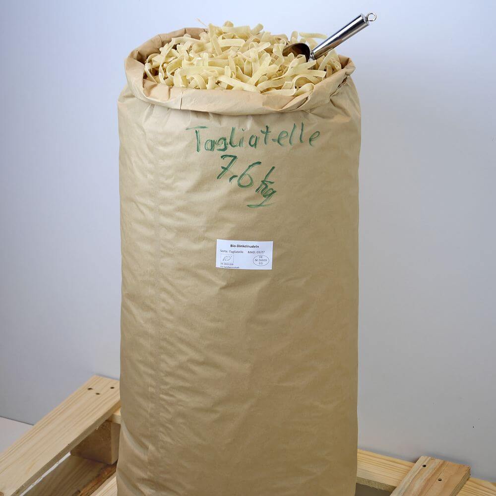 Bio-Nudeln Dinkel Tagliatelle Großpackung