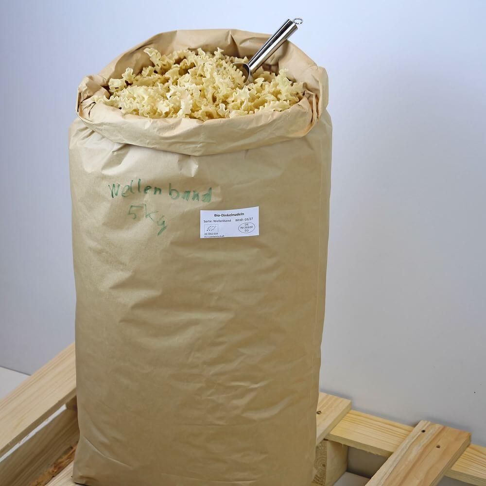 Bio-Nudeln Dinkel „Wellenband“