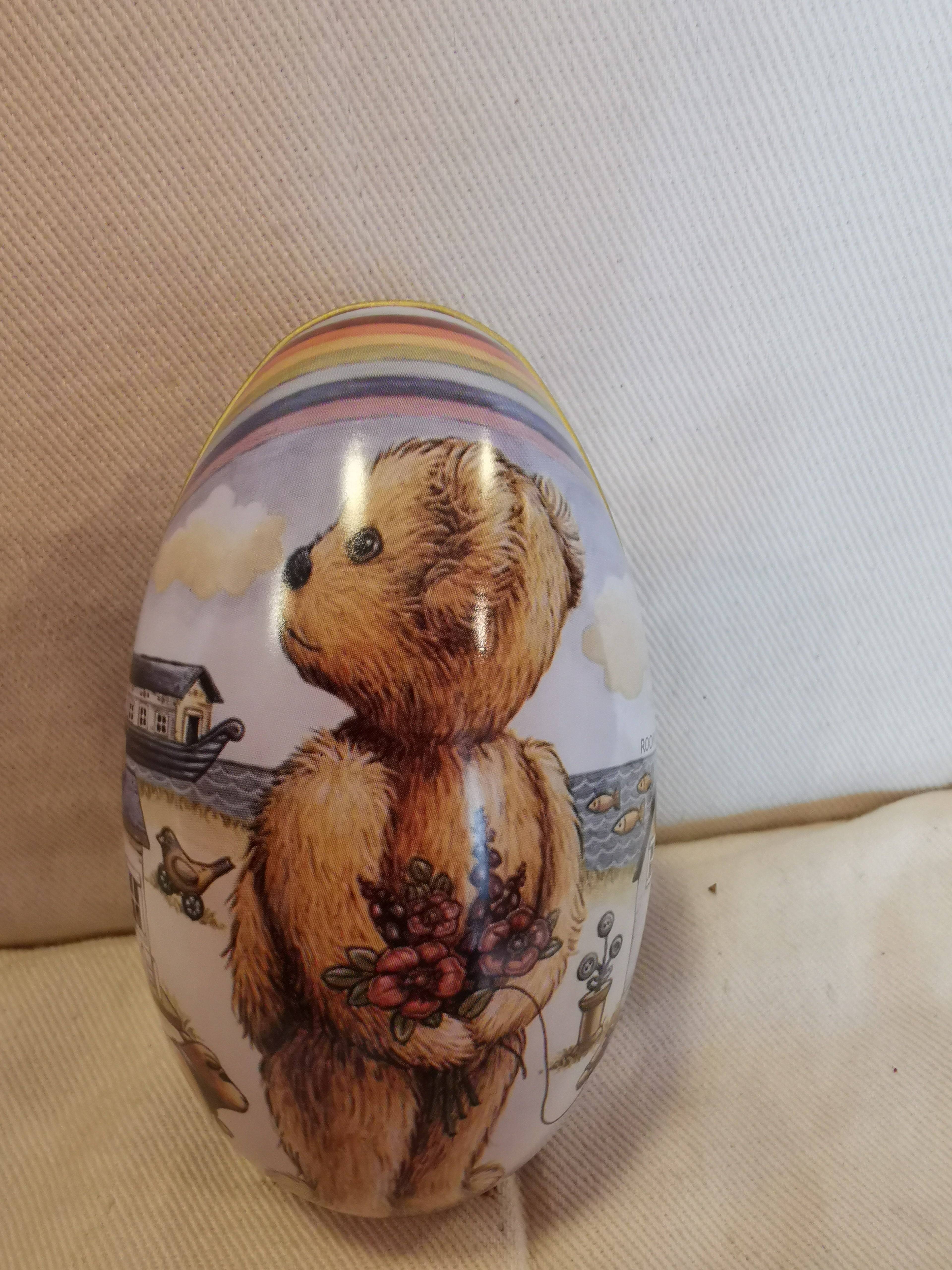 Ostern Osterei Füllei Metall "Teddy"