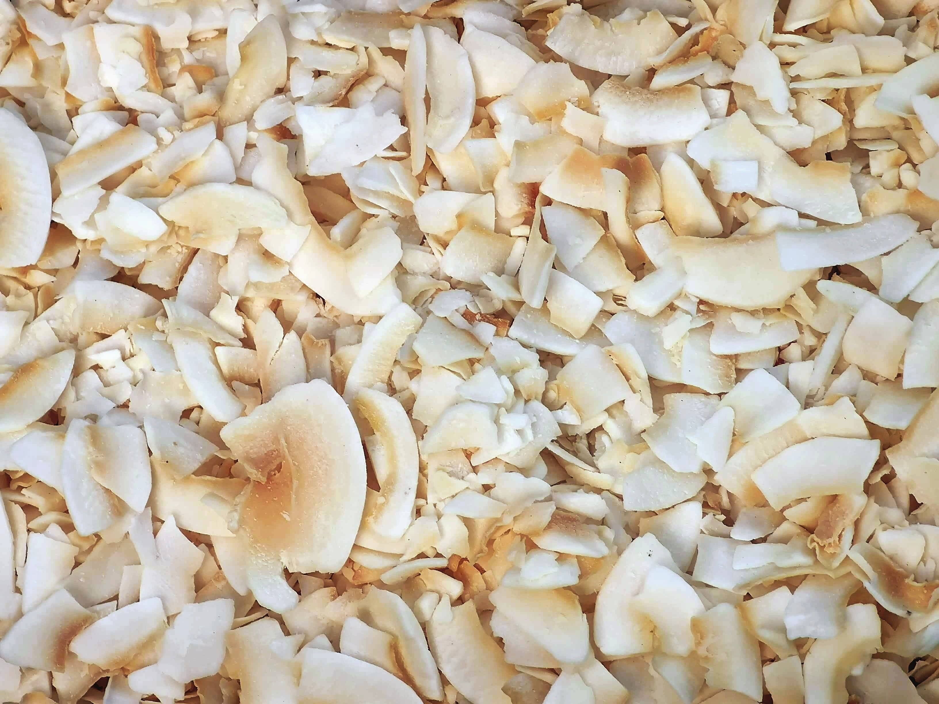 Bio-Kokoschips, geröstet – Erhältlich bei Kornkiste, der nachhaltigen Unverpackt-Online-Foodcoop. Bio, plastikfrei und ökologisch verpackt im praktischen Mehrweg-Großgebinde. Lose und ressourcenschonend für gemeinschaftliches, bewusstes Einkaufen. Jetzt online bestellen!